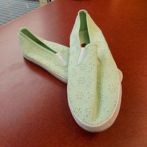 Mint Green American Eagle Slide on Woman Shoe - Size 7.5